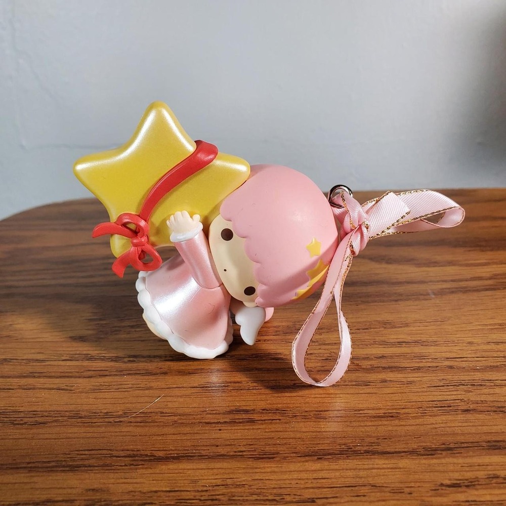 Sanrio Hello Kitty Pink Star Angel Charm